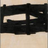 Arnulf Rainer*  Brücke, 1951 Öl auf Papier auf Leinwand; gerahmt, 158 x 123 cm Schätzpreis:	150.000 - 300.000 EUR