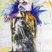 Los 9 Krystufek, Elke Moai 3 (Heaven), 2006 Öl auf Leinwand Betitelt rechts unten 300 x 200 cm  Provenienz: Institutionelle Sammlung Wien Elke Krystufek Gemälde mit dem … 40.000 EUR