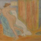 Valadon, Suzanne (1865 Bessines-sur-Gartempe - 1938 Paris) "Weiblicher Akt" 1928 Mindestpreis:	2.000 EUR