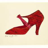 Lot 136/3, Andy Warhol Shoe