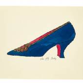 Lot 136/5, Andy Warhol Shoe