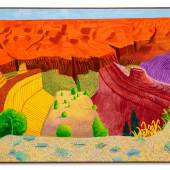 Lot 104. David Hockney, Grand Canyon II, est. 10,000,000 - 15,000,000 USD