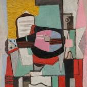 Lot 108. Pablo Picasso, Guitare sur une table, est. estimate upon request 32,000,000