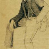 Lot 138 Egon Schiele, Untitled (est. £25,000-35,000)