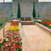   Lot 13 Carl Moll (1861 - 1945) Garten im Frühling auf der Hohen Warte, 1903 Schätzpreis: 250 000 - 500 000 €