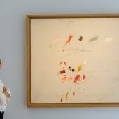 Lot 13, Cy Twombly, Untitled (1963), est. £5.5-7.5 million