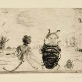 Insectes singuliers Drypoint, 1888, the fifth (final) state Estimate £3,000-5,000 / €3,600-6,000