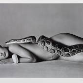 Richard Avedon, Nastassja Kinski and the Serpent, Los Angeles, California, 1981, oversized silver print (est. £50,000-70,000)