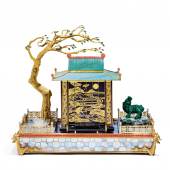 Lot 2263 - Cartier, Le Temple Chinois Au Dragon Mystery Clock 562