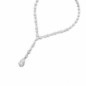 Lot 361 - Oval pear and marquise shaped diamond necklace  -Sold 1,575,000 CHF