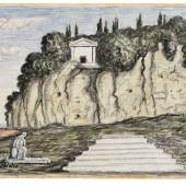 Lot 38 de Chirico, Sketch for the Opera Orfeo by Gluck
