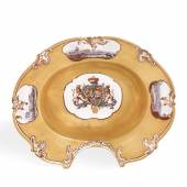 Lot 413 Frankenthal barber's bowl