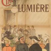 Lot 44, Cinématographe Lumière (1896) poster, French, est £40,000-60,000... -  £160,000 