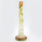 Lot 500 Gr. Jugendstil-Vase Glas, Emile Gallé (Nancy), um 1920 Schätzpreis 1.400,- EUR