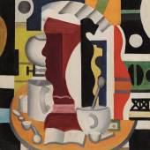 £ 3,758,750 ( $4,739,408 ) (€ 4,280,457) £ 3,500,000  - 5,000,000 Anonymous Fernand Léger ,  Nature morte au profil , oil on canvas , 1922