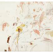 Lot 9. Cy Twombly, Untitled. Est. 18,000,000 - 25,000,000 USD