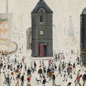 Laurence Stephen Lowry, The Black Church, 1964 (est. £120,000-180,000)