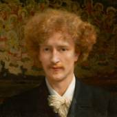 Lawrence Alma-Tadema, Portrait of Ignacy Jan Paderewski, 1891 Muzeum Narodowe w Warszawie (National Museum in Warsaw) Opus CCCXI Öl auf Leinwand 45,7 × 58,4 cm