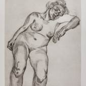 Lucian Freud, Blond Girl, 1985 (est. £40,000-60,000)