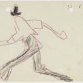 Lyonel Feininger, Laufender Mann (Running Man), 1909, est. £2,000 – 3,000