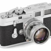Leica M3 Chrom, Seriennummer 700027 (Schätzpreis: 300.000 bis 400.000 Euro)