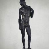 Aristide Maillol, Le Cycliste, 1907–1908 Bronze, 98,5 x 28 x 22,5 cm Kunstmuseum Basel, Ankauf 1938, Foto © Kunstmuseum Basel