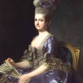 Alexandre Roslin Erzherzogin Marie Christine, 1778 Albertina, Wien (Dauerleihgabe der Oesterreichischen Nationalbank)