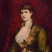 Hans Makart Porträt Isabella Gräfin Potocka (Detail), um 1880 € 50.000–100.000