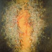 Malerei 1964, Öl auf Leinwand, 130 x 110 cm