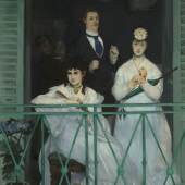 Édouard Manet Le balcon / Der Balkon, um 1868/69 Öl auf Leinwand, 170 x 124,5 cm  Musée d’Orsay, Paris © bpk/RMN – Grand Palais Foto: Hervé Lewandowski 