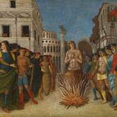A. Mantegna (1431-1506) – Werkstatt  Martyrium Johannes/ Täufer Taxe: 10.000 – 15.000 Euro FINE ART 