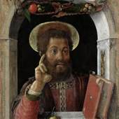 Fokus auf Andrea Mantegna: Der Evangelist Markus, um 1450 
