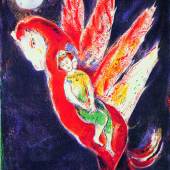 Marc Chagall, Die Bucht der Engel, 1961, Lithographie ©VG-Bildkunst, Bonn 2023