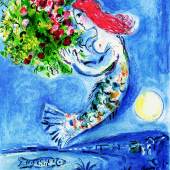 Marc Chagall, Die Bucht der Engel, 1961, Lithographie ©VG-Bildkunst, Bonn 2023