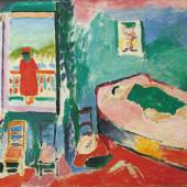 Henri Matisse, Intérieur à Collioure (La Sieste), 1905 Öl auf Leinwand, 60 x 73 cm Sammlung Werner und Gabrielle Merzbacher © Succession Henri Matisse / 2012 ProLitteris, Zürich