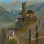 Lot-Nr: 27 Mayer, R. Titel: Ansicht einer Burg, 1907 Schätzpreis: 100 - 200,- Euro Rufpreis: 50,- Euro