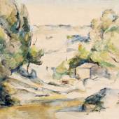 Paul Cézanne, Paysage en Provence, um 1880 Kunsthaus Zürich