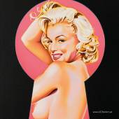 Mel Ramos, Peek-A-Boo Marilyn, 2002/Ed. of 199, Lithograph 61,5 x 40,5 cm