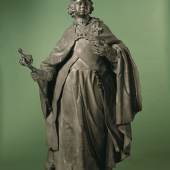 Franz Xaver Messerschmidt, Kaiser Franz I. Stephan von Lothringen, 1765-1766 Zinn-Kupfer-Legierung 216 x 110 x 80 cm © Belvedere, Wien