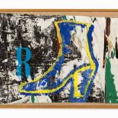 Mimmo Rotella (1918-2006), „Lo stivaletto“, Décollage, 1993  Startpreis € 7.000,00; Schätzpreis € 14.000,00 