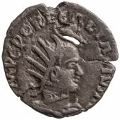 Münze mit dem Portrait des Regalianus