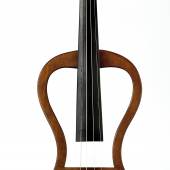 Geb. Wolff, Kreuznach, Modell Stumme Geige, vermutlich Deutschland, zwischen 1910 und 1920 Ahorn, Ebenholz, vermutl. Buche Foto: Maria Thrun