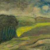 Richard Haizmann, Landschaft, 1925, Aquarell und Gouache, Dauerleihgabe aus der Sammlung Hamburger Sparkasse, Foto: MKG