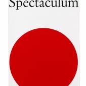 Plakat „Spectaculum“, Suhrkamp Verlag, um 1961, Grafik: Willy Fleckhaus, © Foto: Carsten Wolff, Fine German Design, Frankfurt am Main