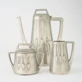 MK&G Zinn Peter Behrens Drei Teile Service 1899 1909 MK&G Foto Roman Mishchuk