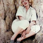 Original Marilyn Monroe Caprihose Jax. Bild von Shootings für das LIFE Magazin 1953 mit weißer Caprihose © Courtesy Sammlung Ted Stampfer & Partner