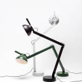 Name: PC Lamp Typology: Desk lamp Edition and production: Wrong.london  Year: 2016 Country: UK Material / Technic: Aluminium, steel, PC, silicon Size: 150 x 550 x 500 mm Collaborator: Mathieu Peyroulet Ghilini Photo Credit obligatory mention: Pierre Antoine