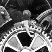 Szenenfoto Moderne Zeiten/Modern Times USA, 1936 Regie: Charles Chaplin Foto: Deutsches Filminstitut, Frankfurt