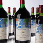 ￼MOUTON ROTHSCHILD 1982 A total of 85 bottles and 2 double magnums Estimate £11,000-14,000 per 12 bottles (66-69) Estimate £3,400-4,400 per double magnum (72-73)