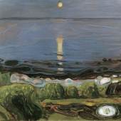 Edvard Munch, Sommernacht am Strand, 1902/03